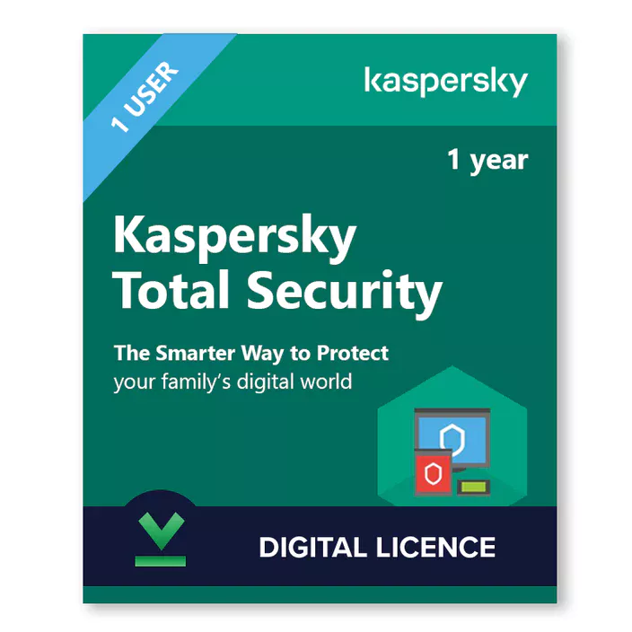 Kaspersky Total Security 1User 1Year download digital